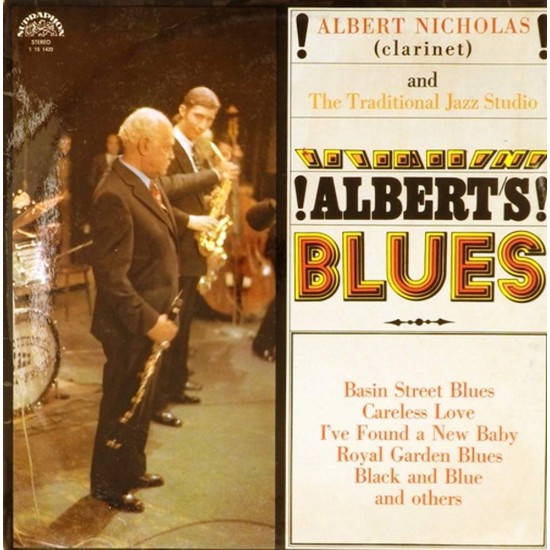 Пластинка Albert Nicholas (clarinet) Albert's Blues